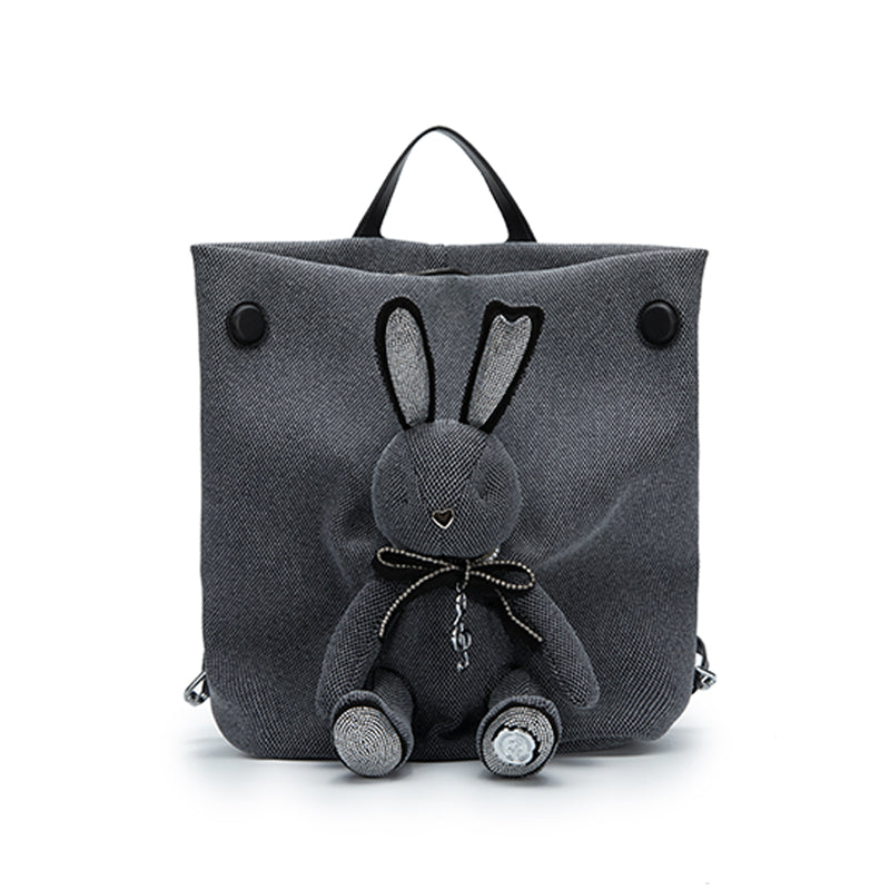 Women's Bag: Fashion Casual Rabbit Backpack - BEHRS at the loft
