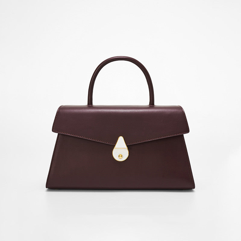 Women's Leather Portable Shoulder Messenger Bag - BEHRS at the loft