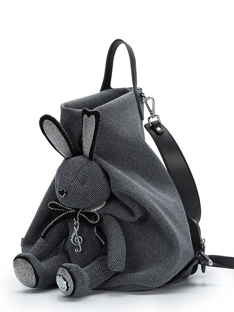 Women's Bag: Fashion Casual Rabbit Backpack - BEHRS at the loft