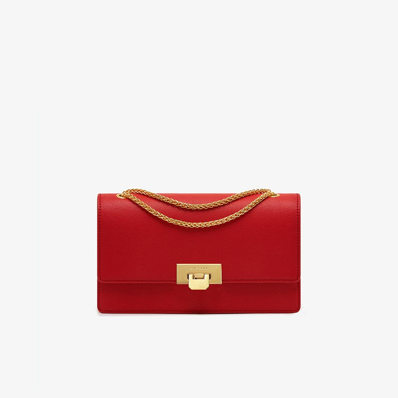 Leather Chain Women's Fashion Shoulder Small Design Bag - BEHRS at the loft