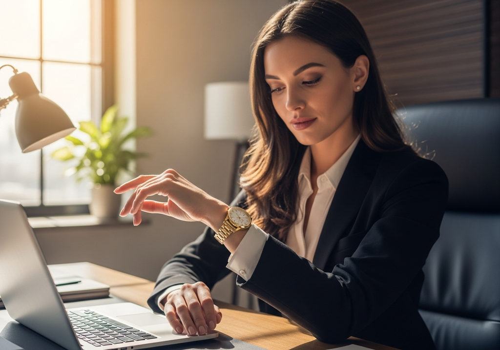 New Quartz Wrist Clock Waterproof Elegant Ladies Wristwatch - BEHRS at the loft