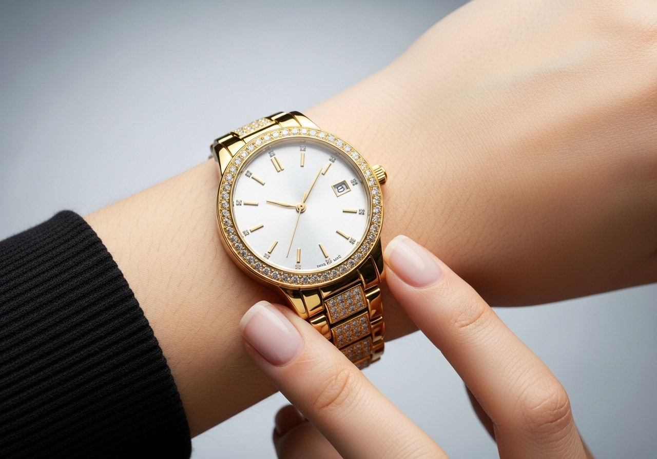 New Quartz Wrist Clock Waterproof Elegant Ladies Wristwatch - BEHRS at the loft