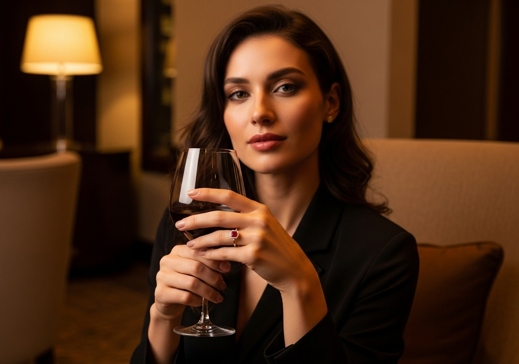 LOVERJEWELRY 14K Gold Diamond Ruby Ring - BEHRS at the loft