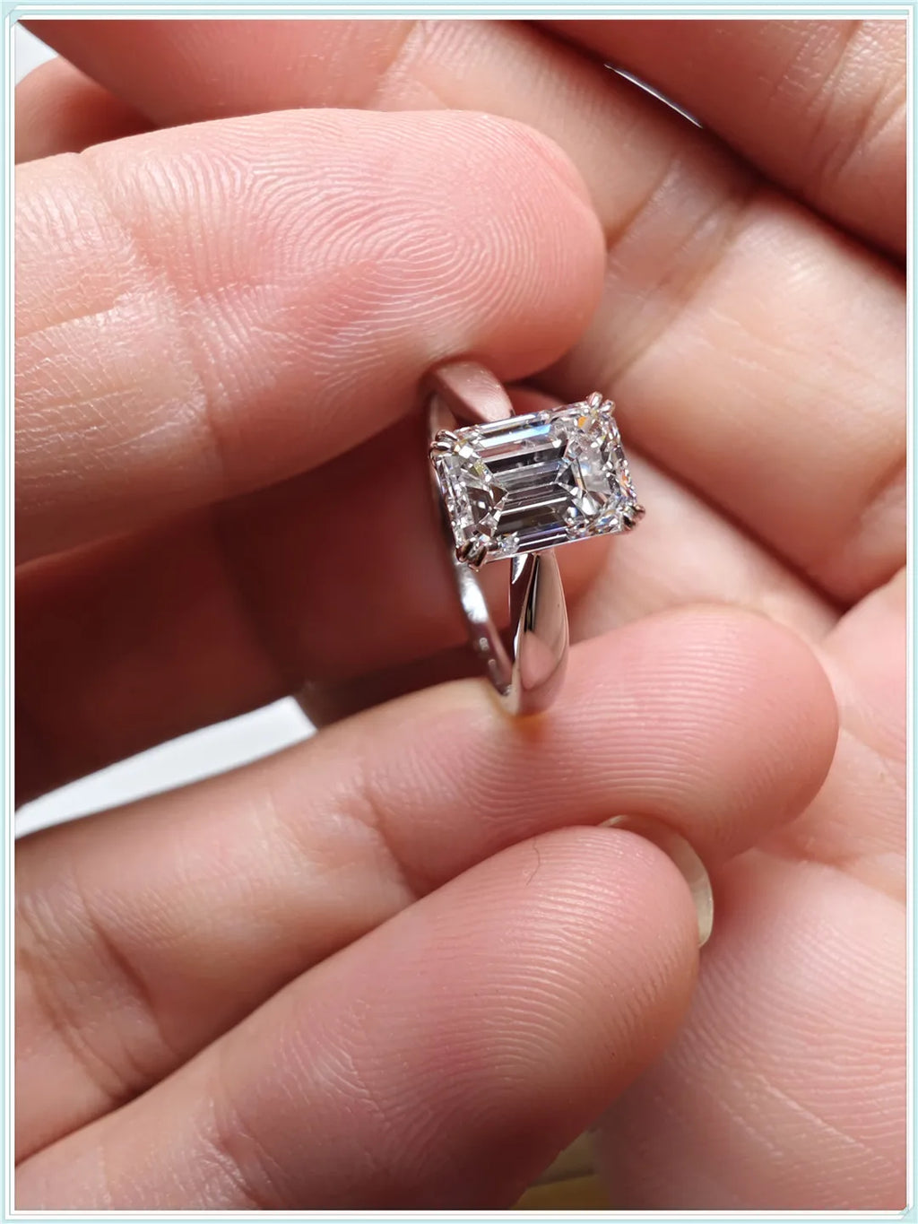 18k Gold Lab Grown Diamond Synthetic Engagement Ring - BEHRS at the loft