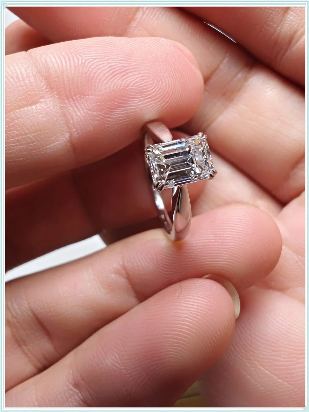 18k Gold Lab Grown Diamond Synthetic Engagement Ring - BEHRS at the loft