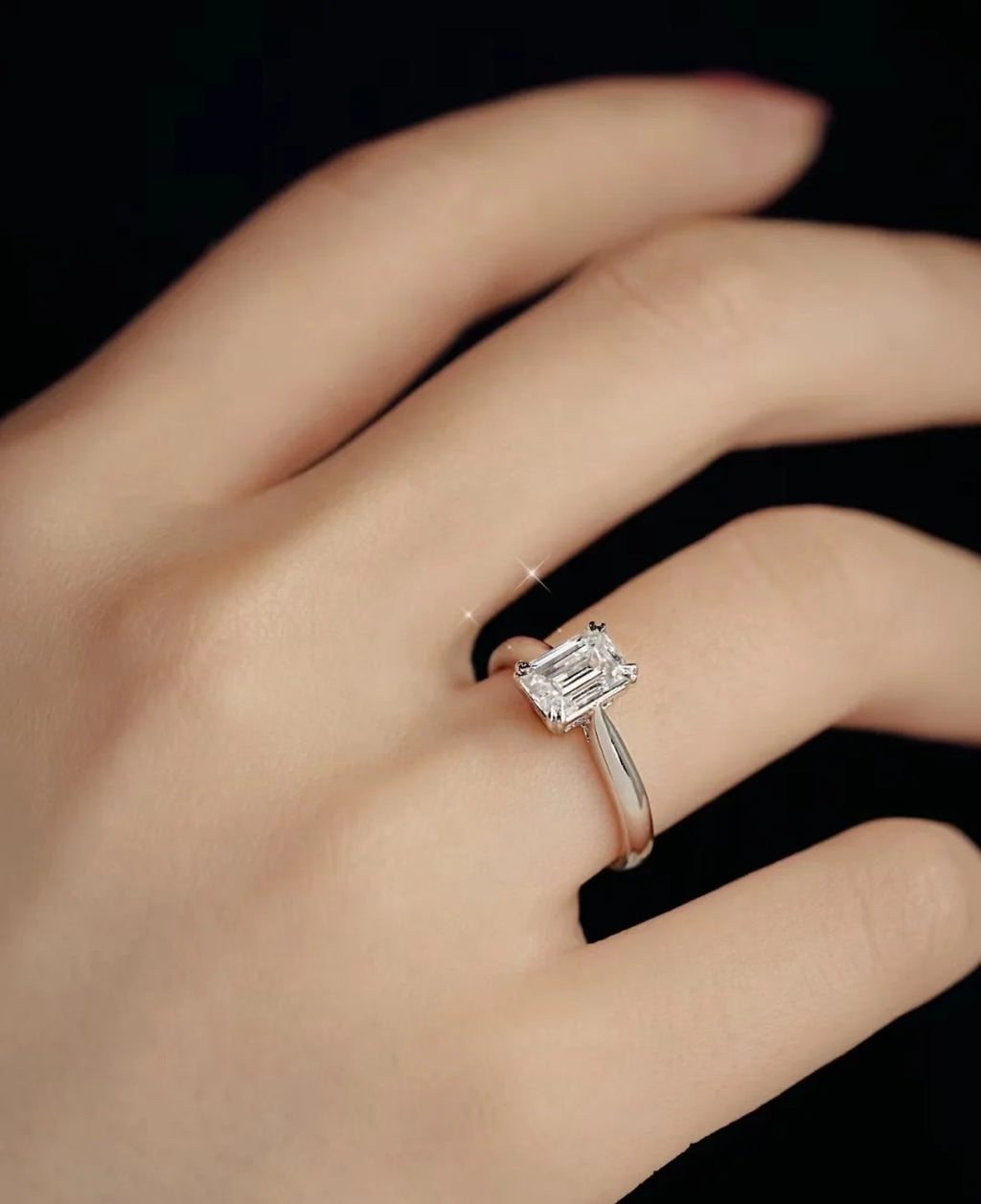 18k Gold Lab Grown Diamond Synthetic Engagement Ring - BEHRS at the loft