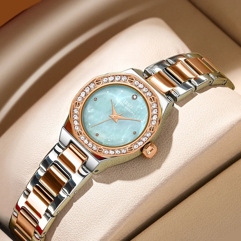 New Quartz Wrist Clock Waterproof Elegant Ladies Wristwatch - BEHRS at the loft