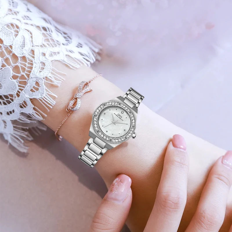 New Quartz Wrist Clock Waterproof Elegant Ladies Wristwatch - BEHRS at the loft