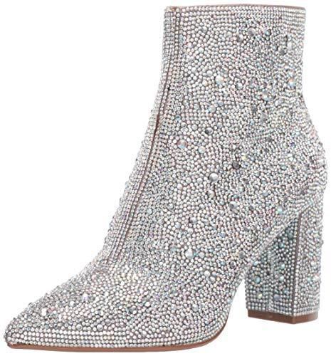 Western BOSS CHICK Pointed Rhinestone Ankle Boots - BEHRS at the loft