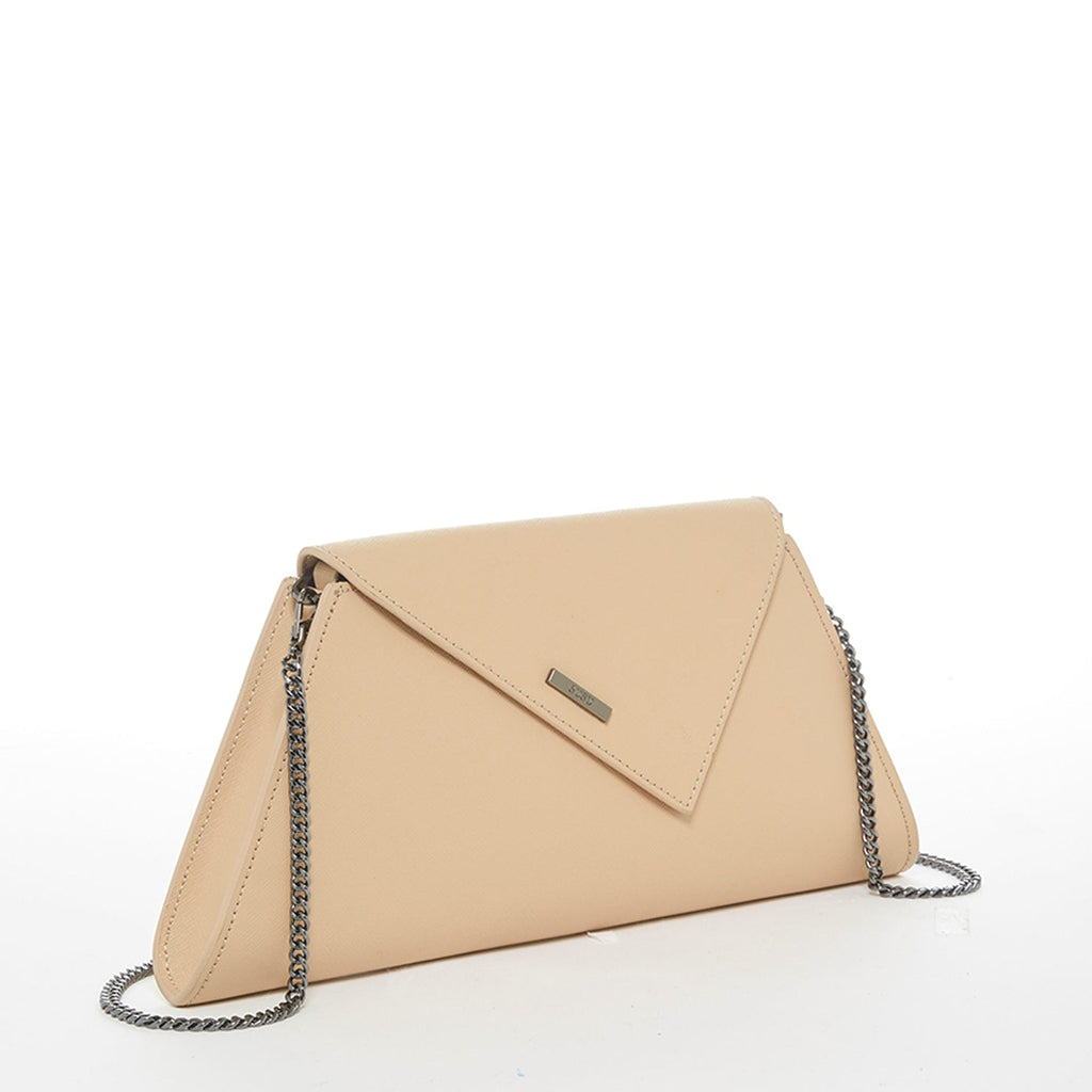 Leather Clutch Bag Nude Clutch Purse Beige Evening Bag Tan Women's Handbag - BEHRS at the loft